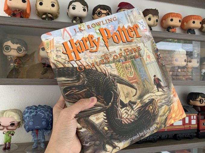Early Review Of Harry Potter And The Goblet Of Fire Illustrated Edition The Rowling Library